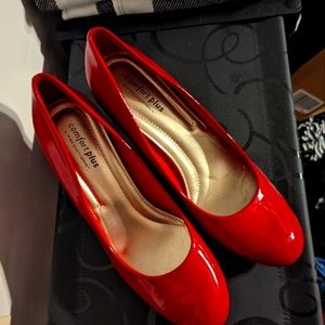 Red High Heels 8.5